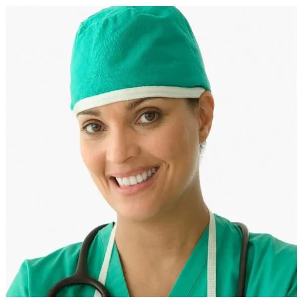 Women’s Teal Scrub Cap