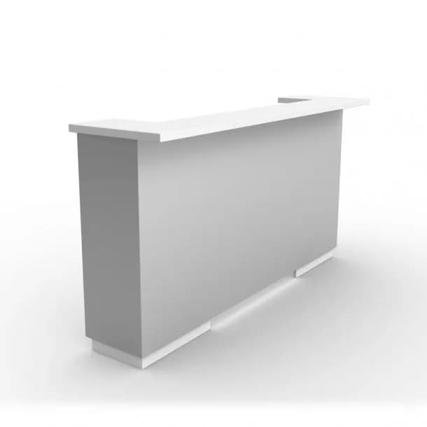 Reception Desk, 71 x 42 in.